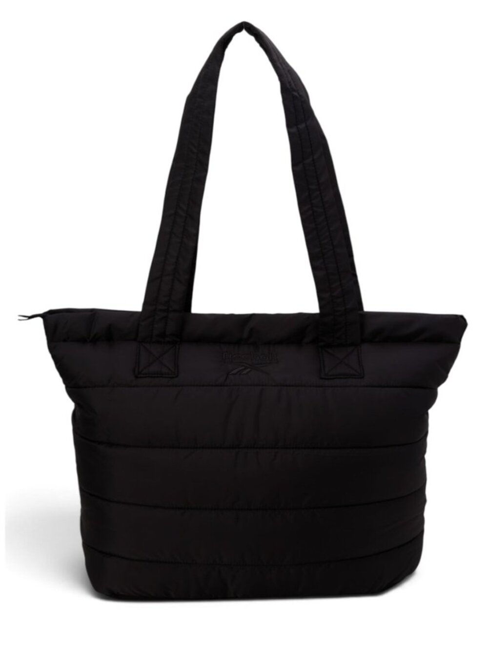 Womens Puffer Tote Bag with Zipper, Lightweight Travel Carry On